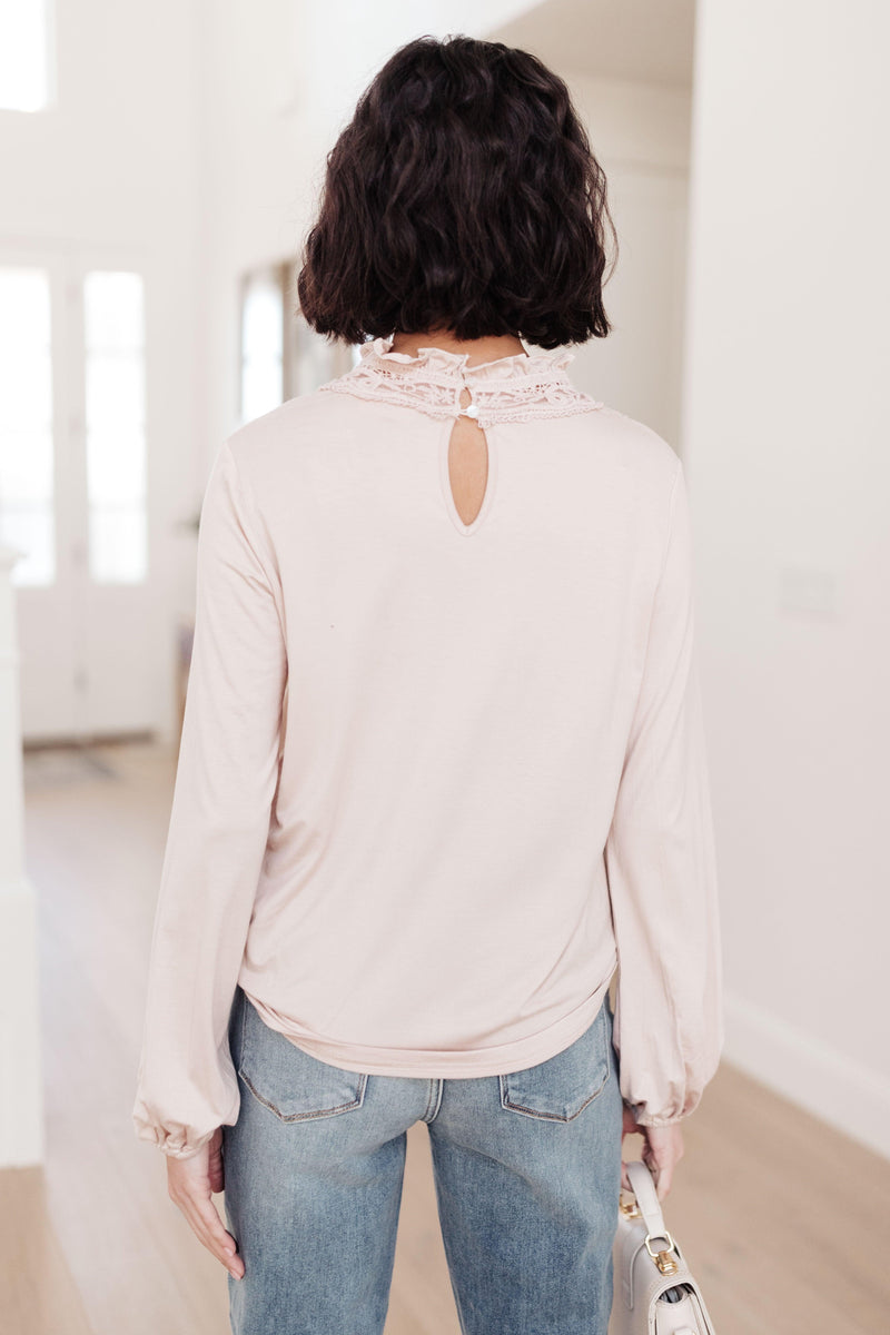 Hazel Blues® | Picture This Top In Blush - Hazel Blues®