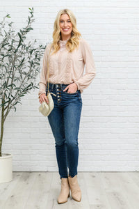 Hazel Blues® | Picture This Top In Blush - Hazel Blues®