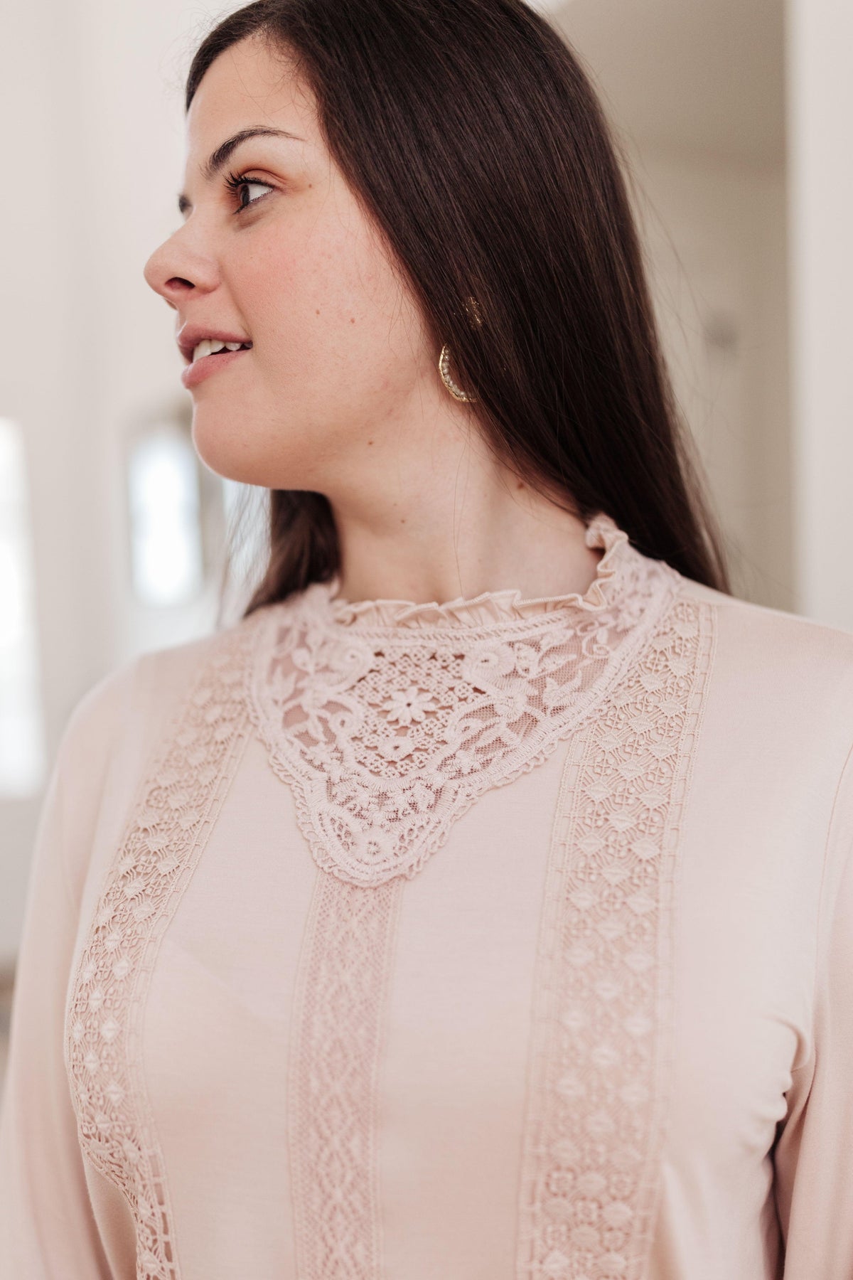 Hazel Blues® | Picture This Top In Blush - Hazel Blues®