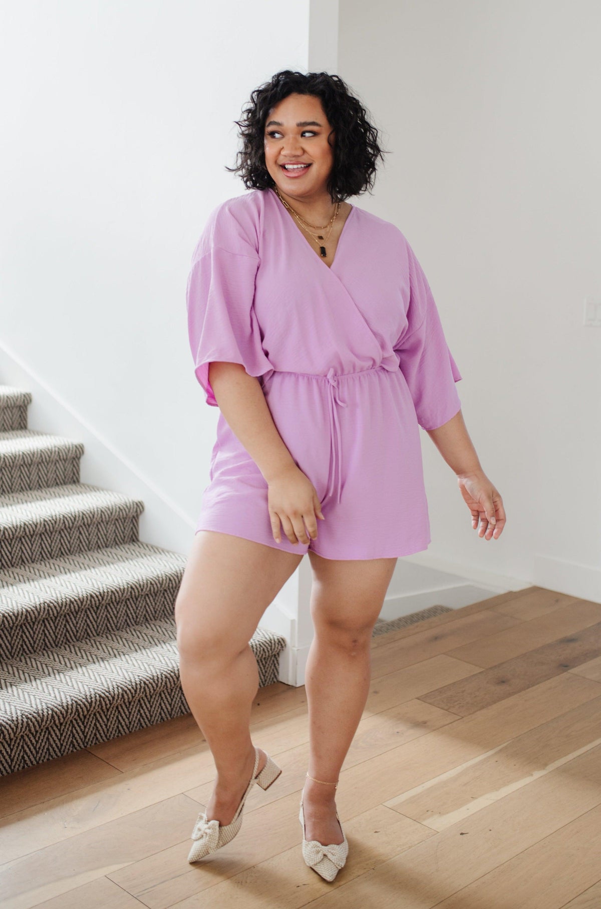 Hazel Blues® | Pink Promise Romper - Hazel Blues®