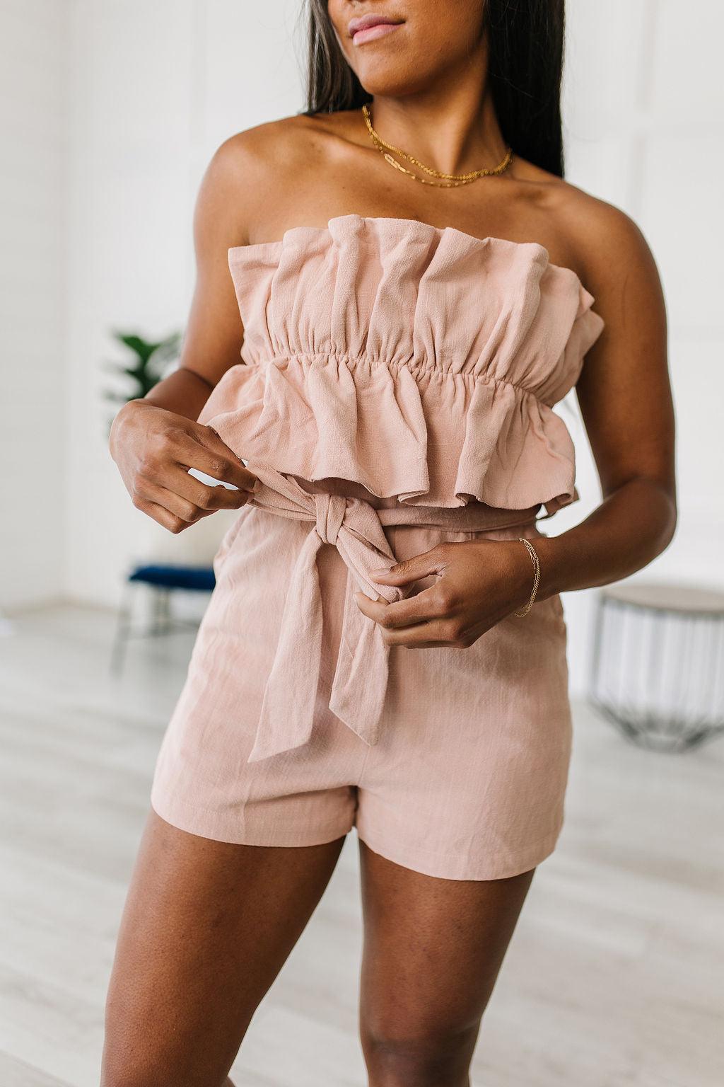 Hazel Blues® | Pink Skies Romper - Hazel Blues®