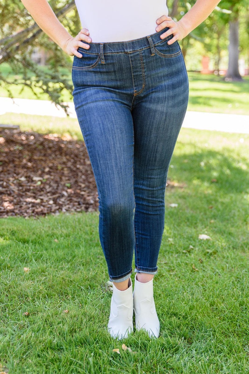 Hazel Blues® | Piper Pull-On Skinny Jeans - Hazel Blues®