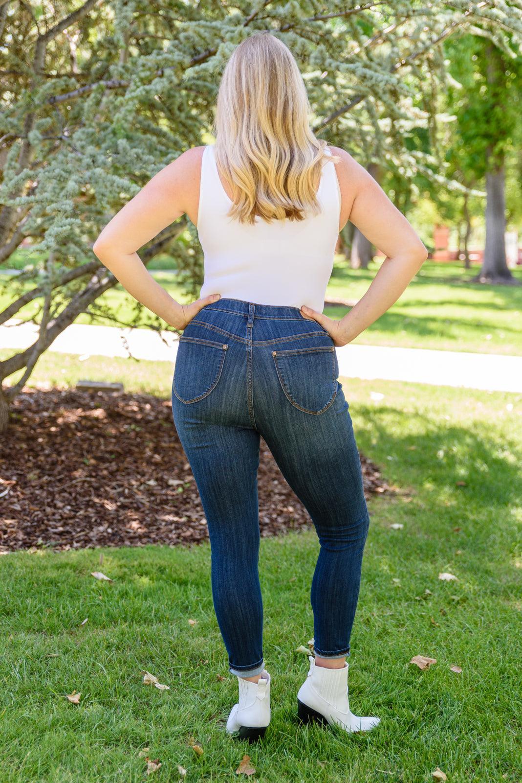 Hazel Blues® | Piper Pull-On Skinny Jeans - Hazel Blues®