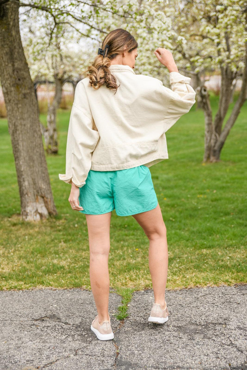 Hazel Blues® | Potential Energy Shorts in Mint - Hazel Blues®