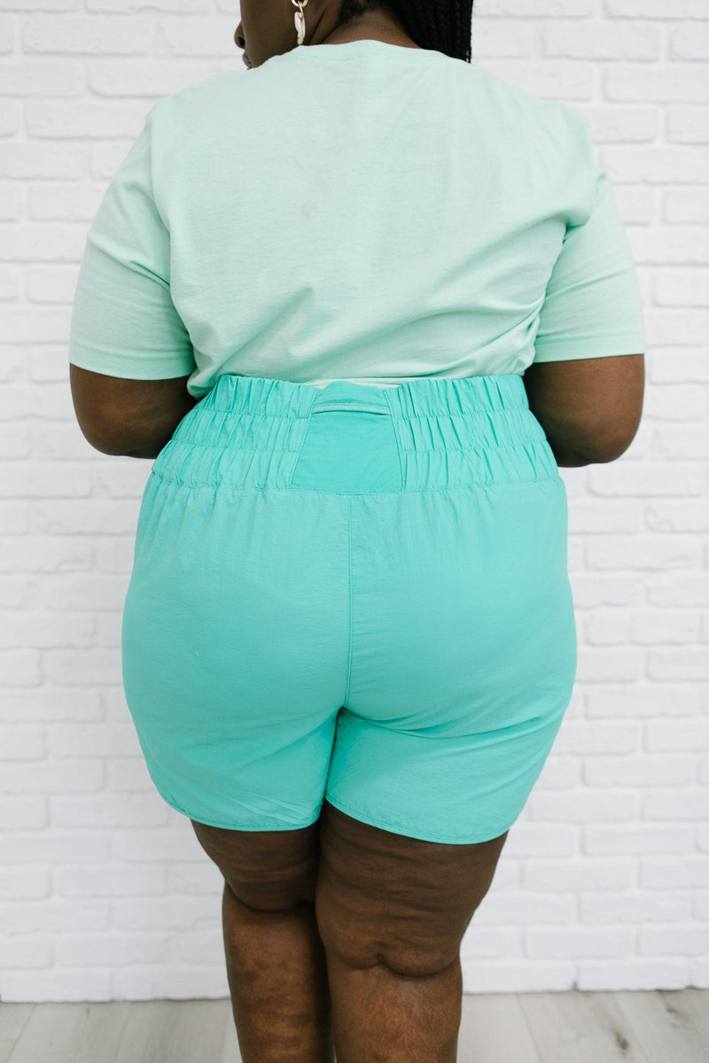 Hazel Blues® | Potential Energy Shorts in Mint - Hazel Blues®