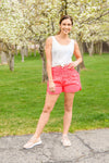 Hazel Blues® | Potential Energy Shorts in Pink - Hazel Blues®