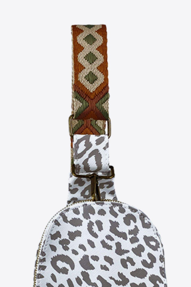 Hazel Blues® | Printed PU Leather Sling Bag - Hazel Blues®