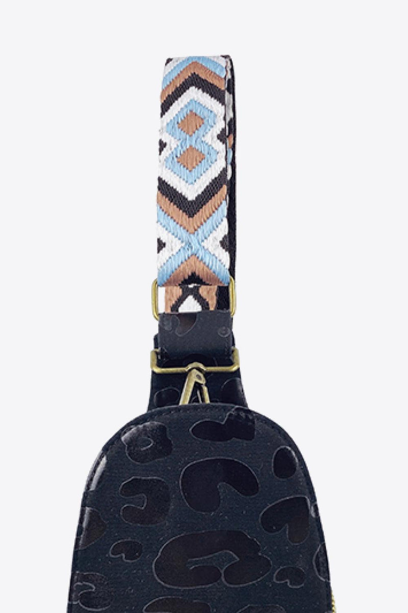 Hazel Blues® | Printed PU Leather Sling Bag - Hazel Blues®