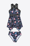 Hazel Blues® | Printed Swim Dress and Bottoms Set - Hazel Blues®