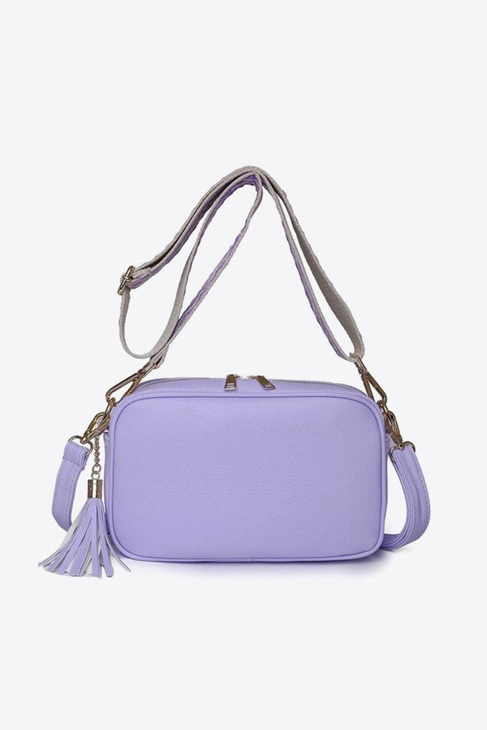 Hazel Blues® | PU Leather Tassel Crossbody Bag - Hazel Blues®