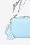 Hazel Blues® | PU Leather Tassel Crossbody Bag - Hazel Blues®