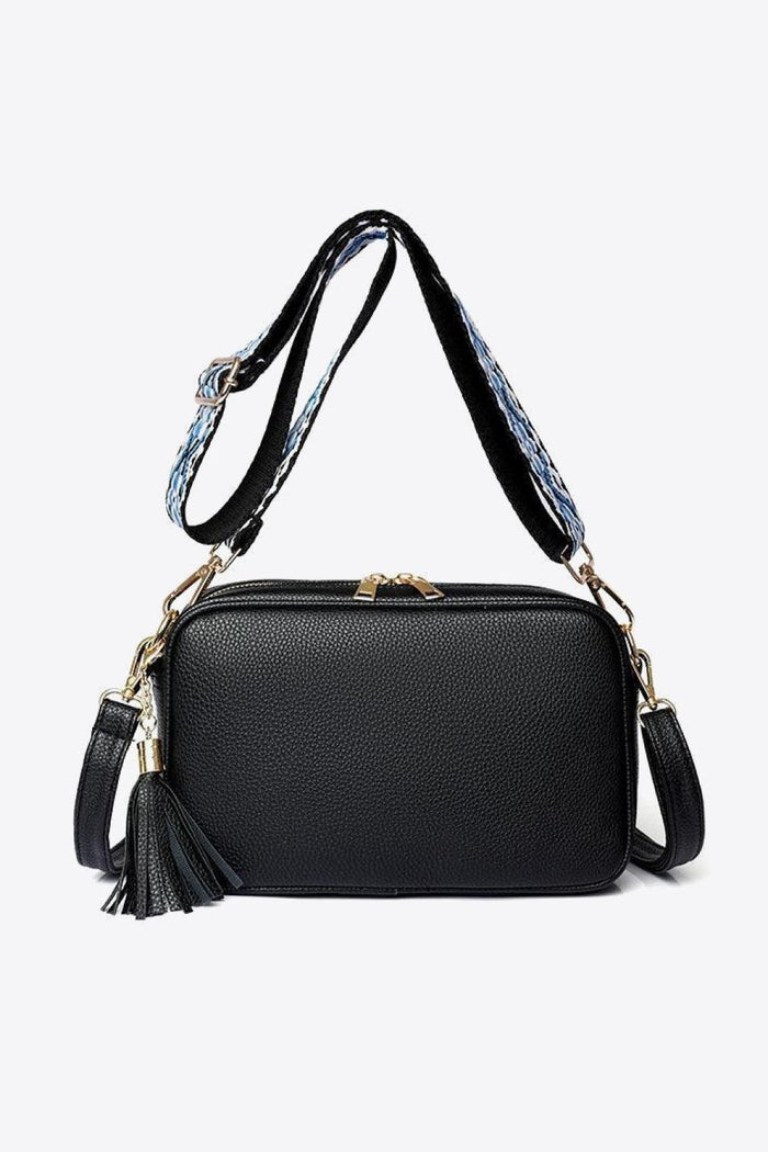 Hazel Blues® | PU Leather Tassel Crossbody Bag - Hazel Blues®