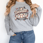 Hazel Blues® | Retro Baseball Mom Graphic Sweatshirt - Hazel Blues®