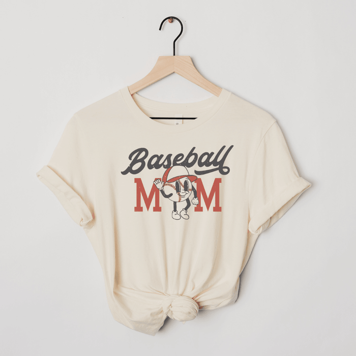 Hazel Blues® | Retro Baseball Mom Graphic Tee - Hazel Blues®