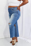 Hazel Blues® | RISEN Emily High Rise Relaxed Jeans - Hazel Blues®