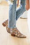 Hazel Blues® | Sadie Ankle Boots In Snakeskin - Hazel Blues®