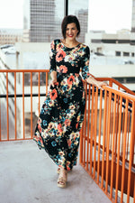 Hazel Blues® | Sienna Black Maxi Dress - Hazel Blues®