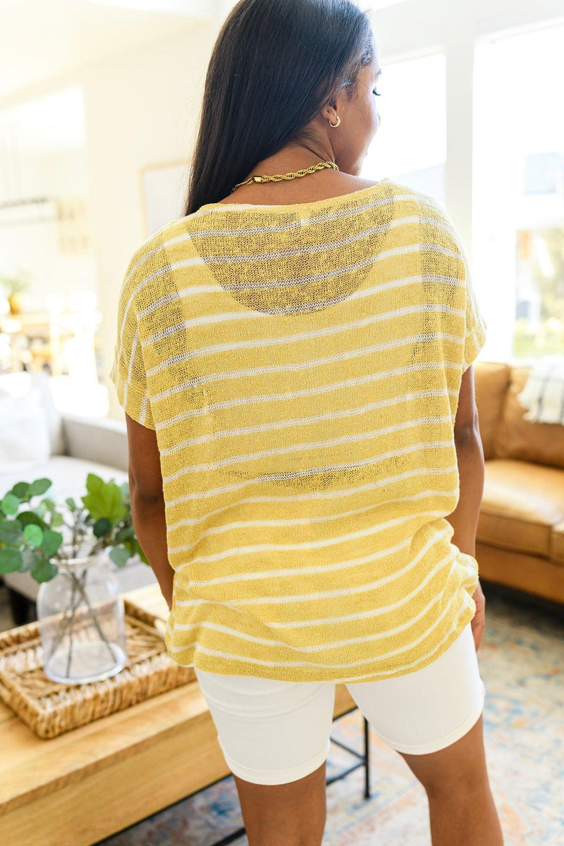 Hazel Blues® | Simply Sweet Striped Top - Hazel Blues®