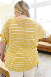 Hazel Blues® | Simply Sweet Striped Top - Hazel Blues®