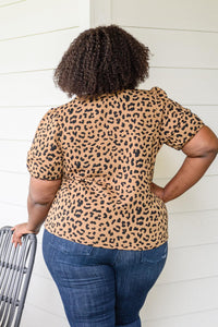 Hazel Blues® | Spotted Animal Print Blouse - Hazel Blues®