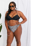 Hazel Blues® | Summer Splash Halter Bikini Set in Black - Hazel Blues®
