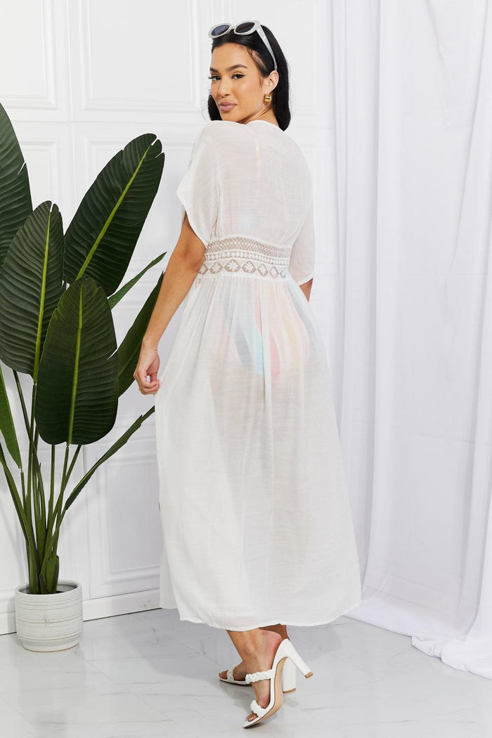 Hazel Blues® | Sun Goddess Tied Maxi Cover-Up - Hazel Blues®