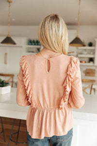 Hazel Blues® | Sweet Confession Top In Blush - Hazel Blues®