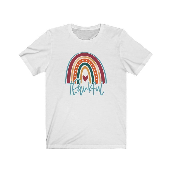 Hazel Blues® | Thankful Rainbow Graphic Tee - Hazel Blues®