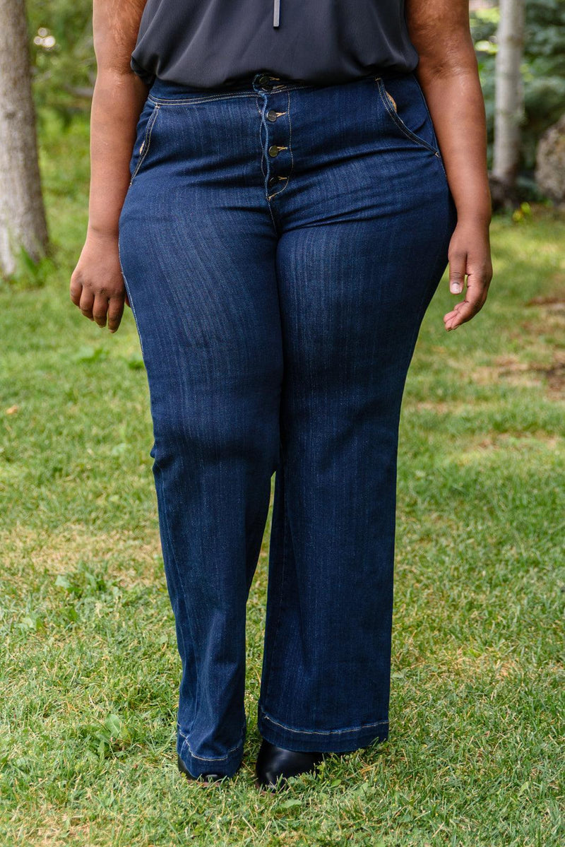 Hazel Blues® | The Blueprint Wide Leg Pants - Hazel Blues®