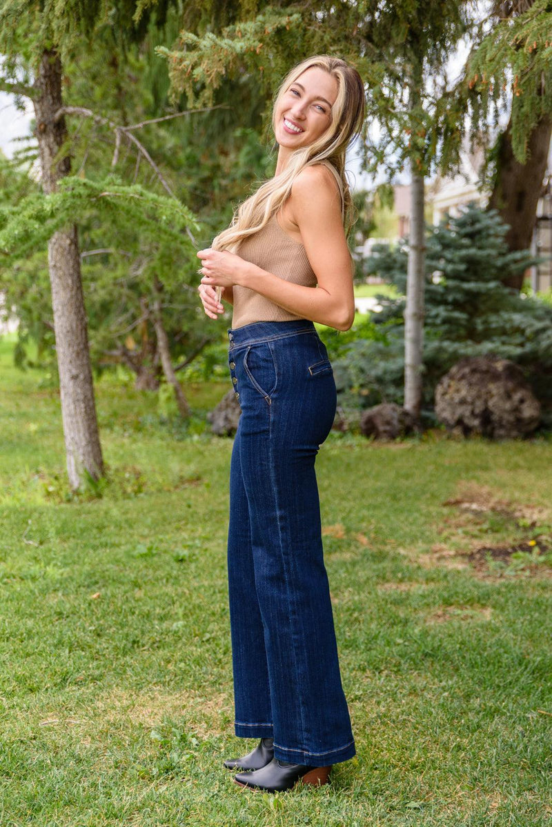 Hazel Blues® | The Blueprint Wide Leg Pants - Hazel Blues®