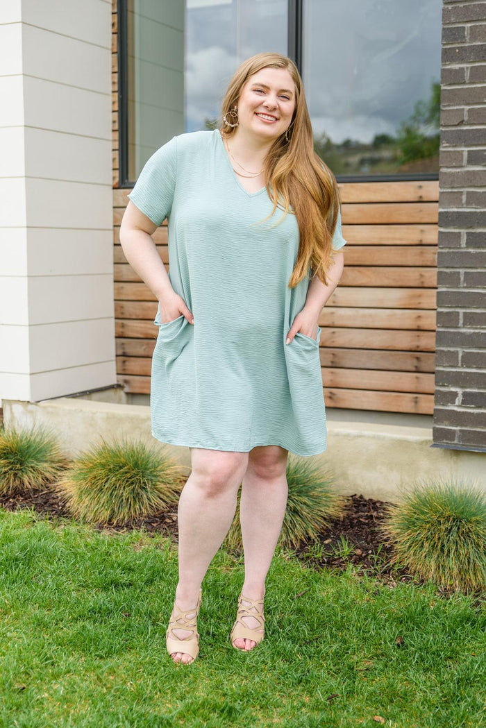 Hazel Blues® | Time After Time V-neck Dress - Hazel Blues®