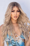 Hazel Blues® | Wave Lace Front Synthetic Wig in Ash Blonde 26" Long - Hazel Blues®