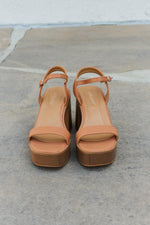 Hazel Blues® | Weeboo Feel It Platform Heel Sandals - Hazel Blues®