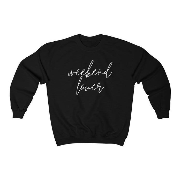 Hazel Blues® | Weekend Lover Crew Graphic Sweatshirt - Hazel Blues®