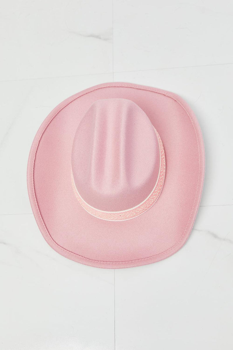 Hazel Blues® | Western Cutie Cowboy Hat in Pink - Hazel Blues®