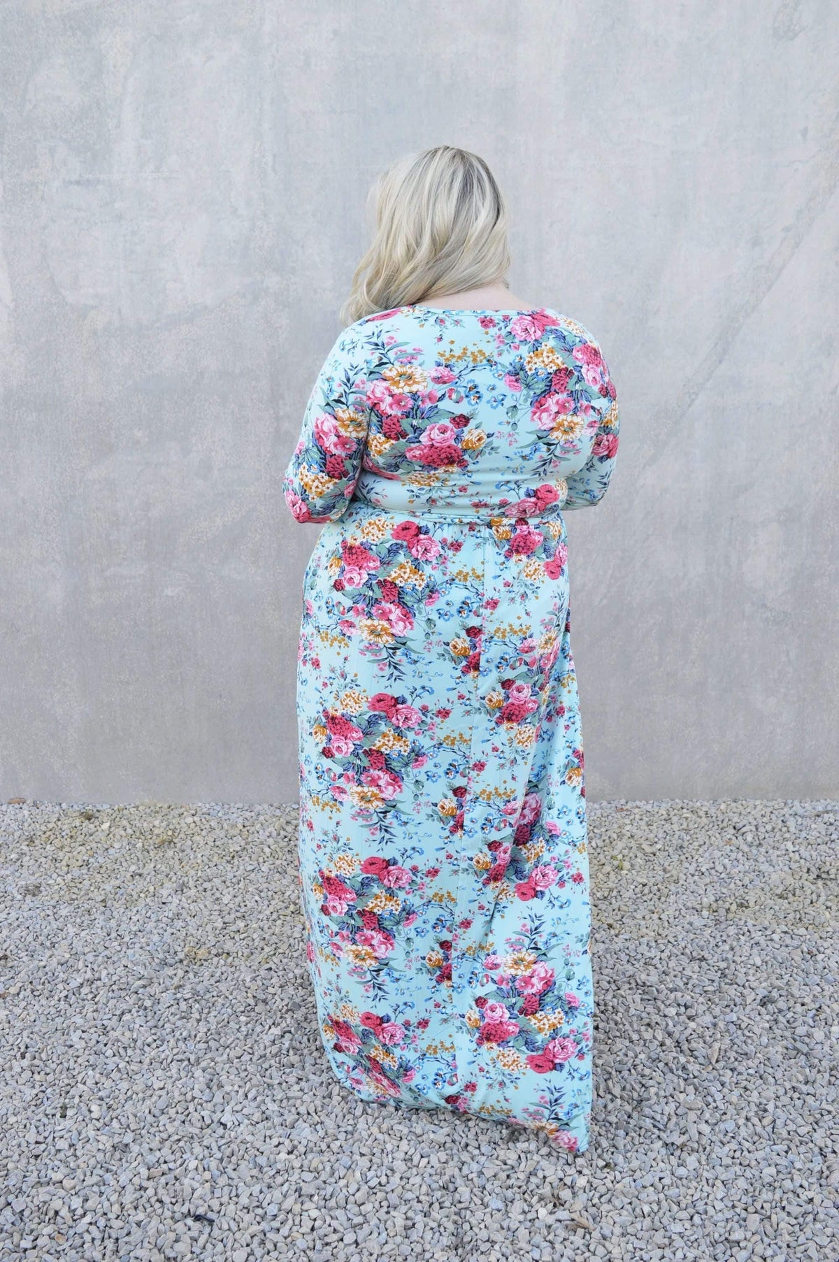 Hazel Blues® | Wrap it Up Floral Maxi - Hazel Blues®