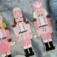 Hazel Blues® |  Chenille Nutcrackers Iron-on Patch