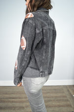 Hazel Blues® |  Football Sequin Embroidery Corduroy Jacket | 8 COLORS