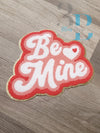 Hazel Blues® | Retro Be Mine Chenille Dark Pink Chenille Iron-on Patch