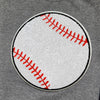 Hazel Blues® | Large Baseball Sequin Patch Tee