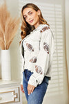 Hazel Blues® |  Football Sequin Embroidery Corduroy Jacket | 8 COLORS