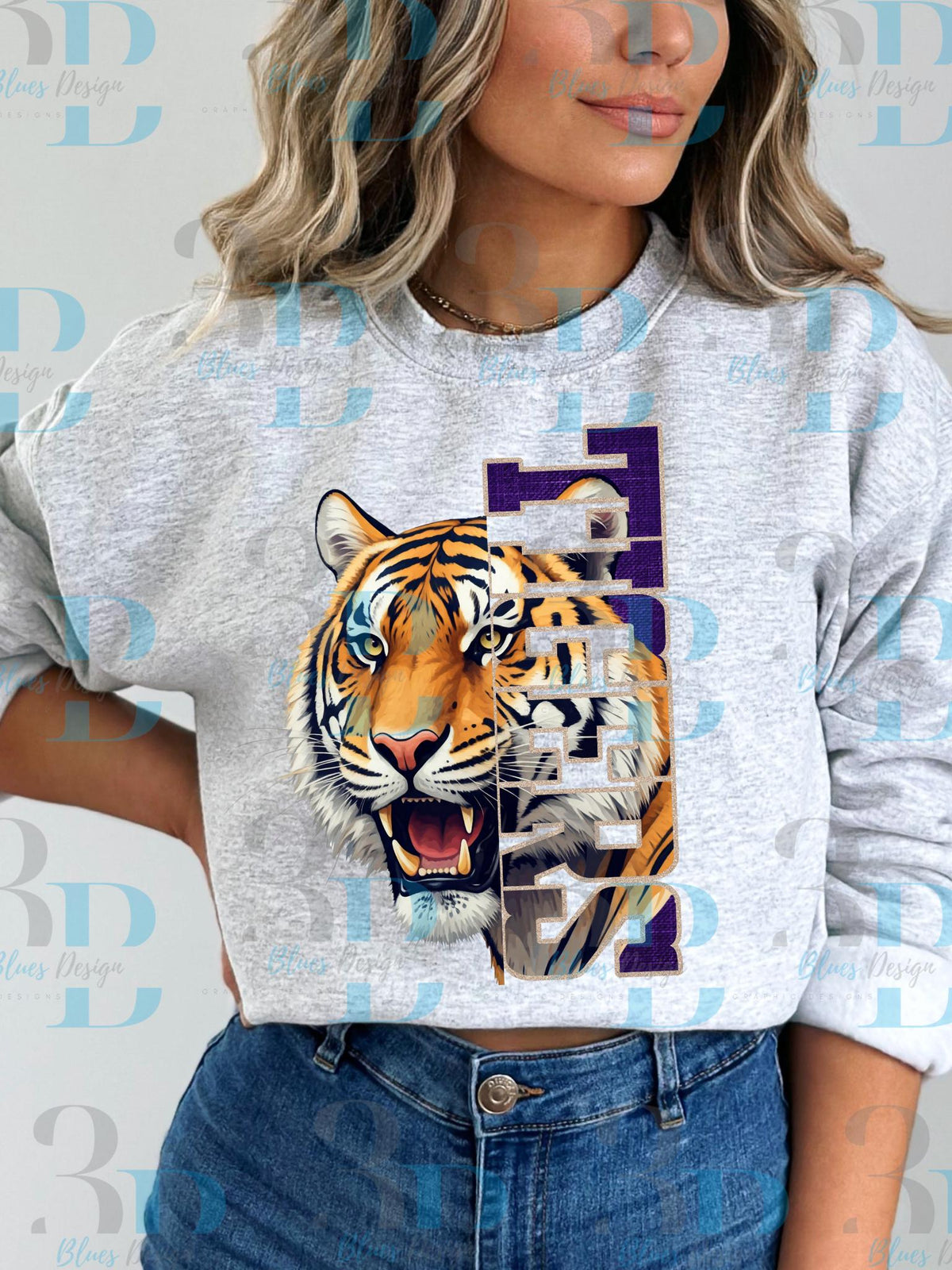 3Blues Designs |   TIGERS Digital File