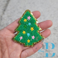 3Blues Designs |  3Blues Designs | Christmas Tree Iron-on Patch