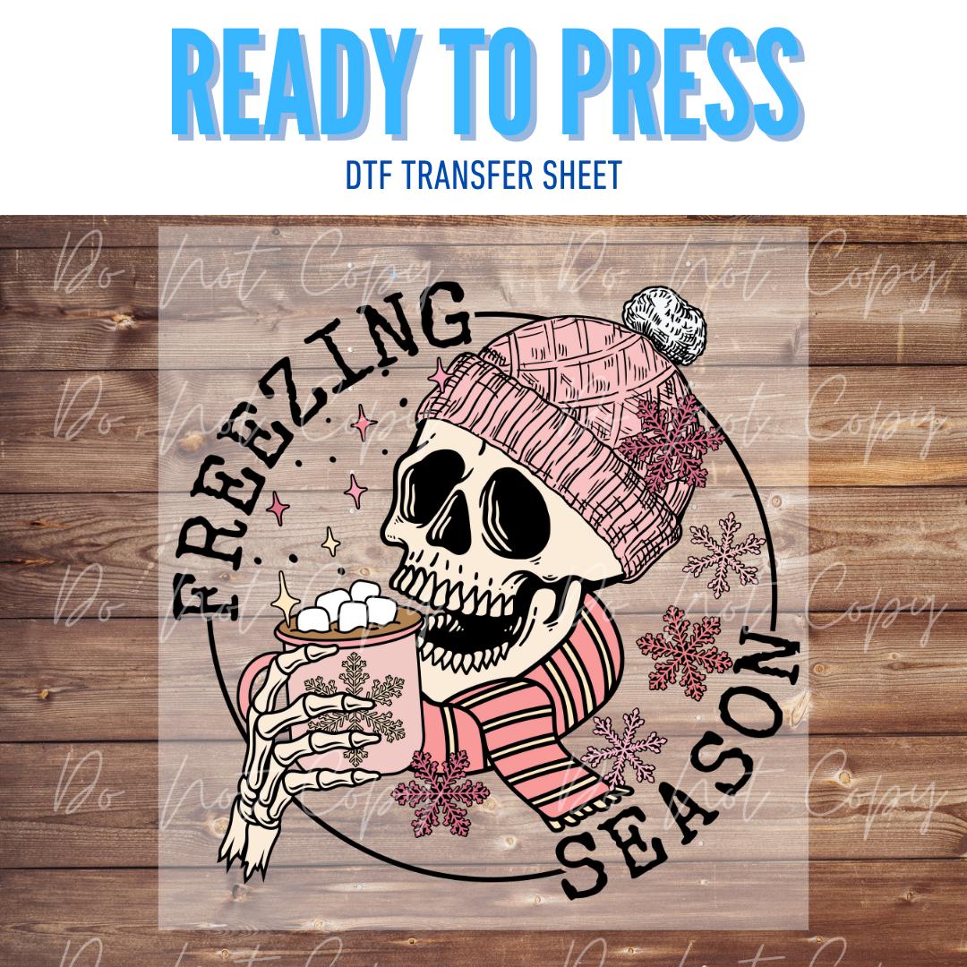 3Blues Designs |   2 SIZES | DTF Transfer Sheet Iron On