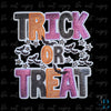 XL Trick or Treat Sequin | Halloween Iron-on Patch
