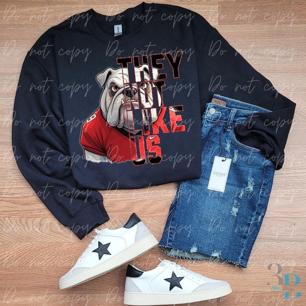 Bulldogs, They Not Like Us | Direct Transfer | DTF