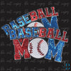Baseball Mom Sequin | Baseball | Iron-on Patch