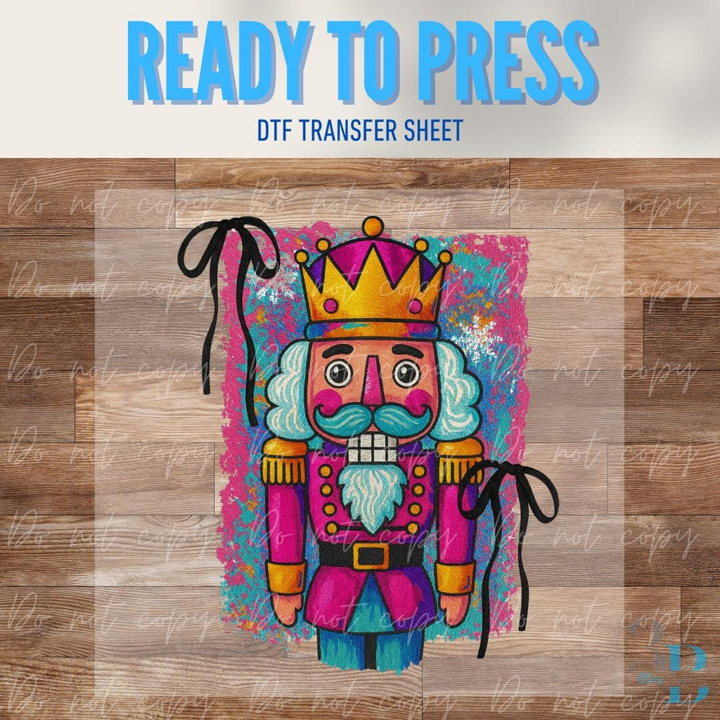 Nutcracker | Christmas | DTF Transfer Sheet Iron On