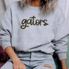 Gators Script Black & Gold Sequin Iron-on Patch