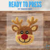 Faux Yarn Deer | Christmas | DTF Transfer Sheet Iron On